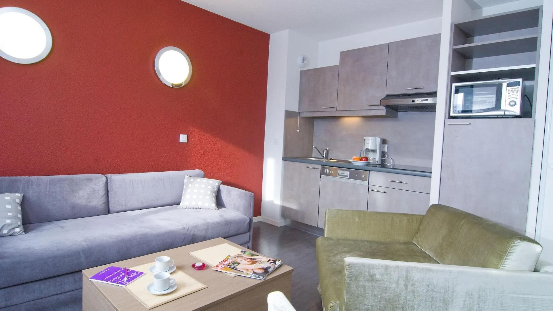 فلين Madame Vacances Les Terrasses De Veret شقة فندقية
